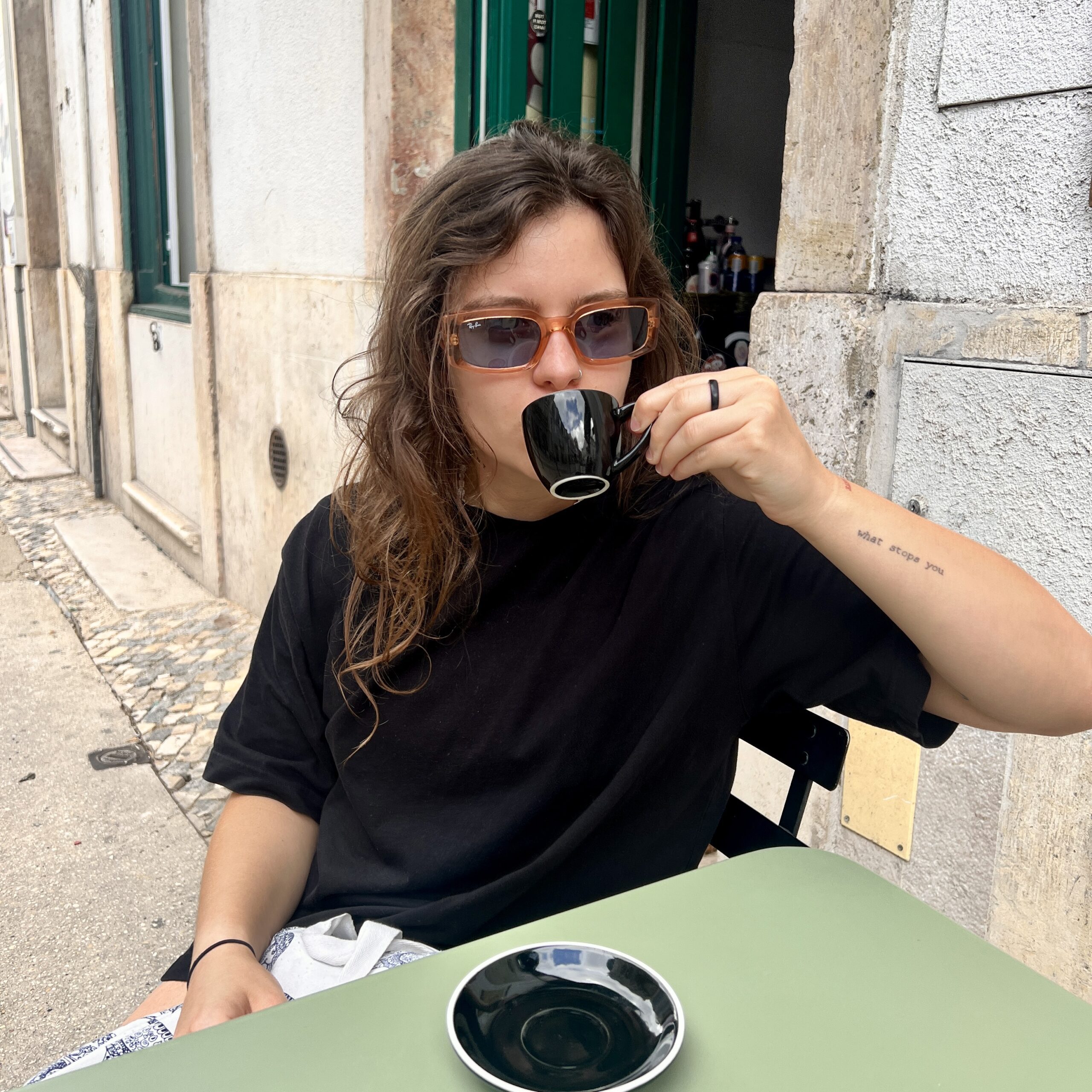 Eduarda, autora do Cafeteira Promoção