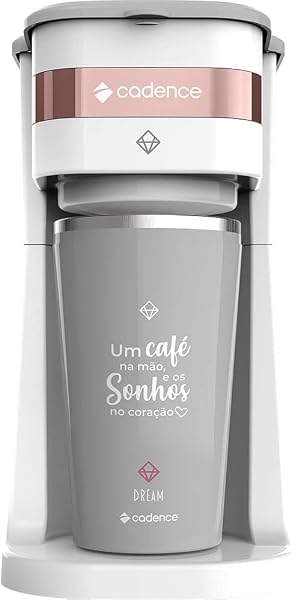 Cafeteira Elétrica Cadence Dream Rosé Gold