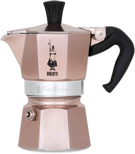 Cafeteira Moka Express Rose Gold